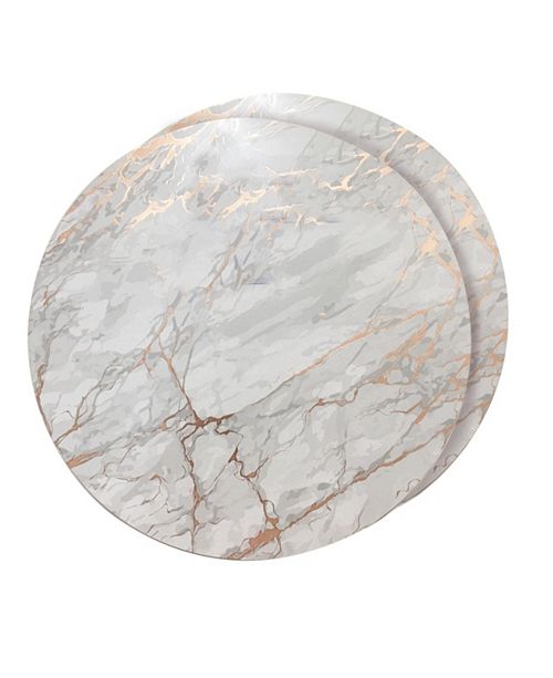 Dainty Home Foiled Marble Granite Thick Cork Heat Resistant 15