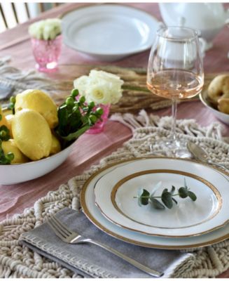 Noritake Charlotta Gold Dinnerware Collection - Macy's