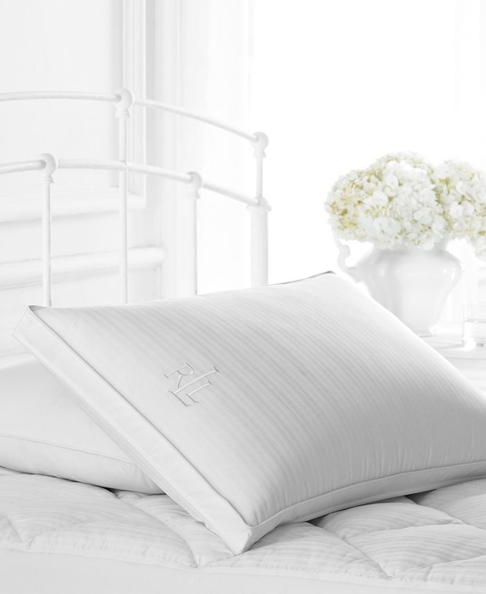 Lauren Ralph Lauren Feather Core Down Surround Extra Firm Density Pillow,  Standard/Queen & Reviews - Home - Macy's