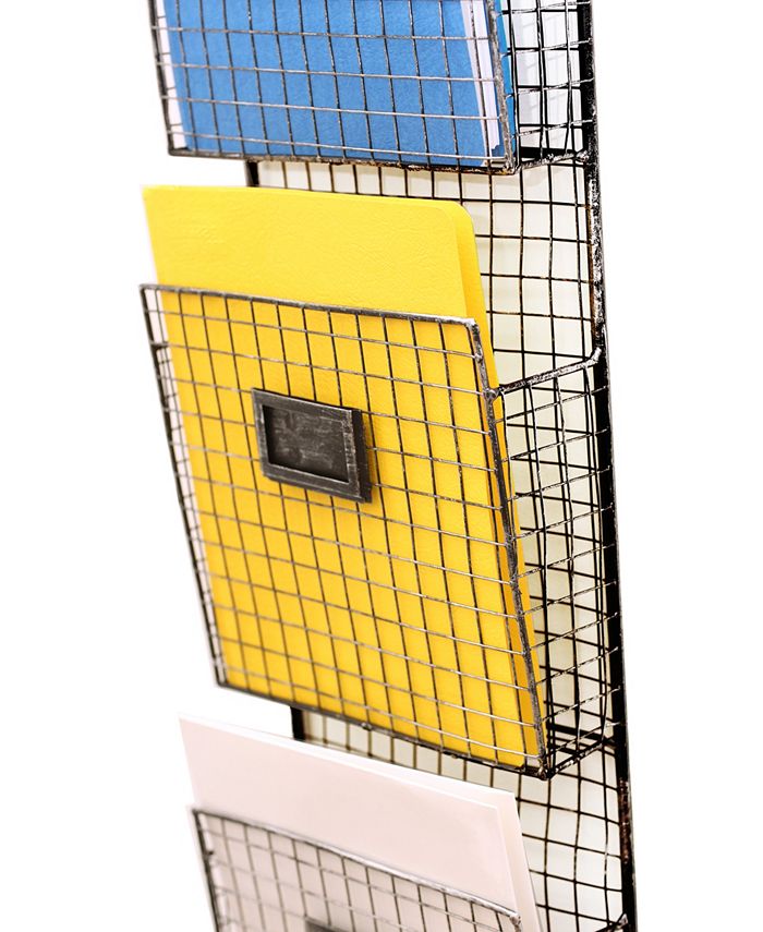 DesignStyles Three Pocket Wall File Holder Macy's