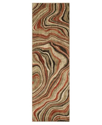 Scott Living Expressions Sediment Runner Rug - Macy's