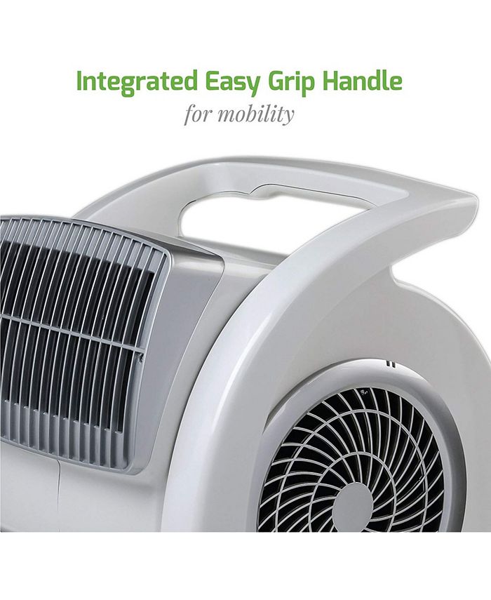 OVENTE BF74W Cool Breeze Pivoting Blower, Electric Household Floor Fans