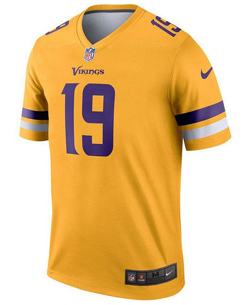 Men S Adam Thielen Minnesota Vikings Inverted Color Legend Jersey