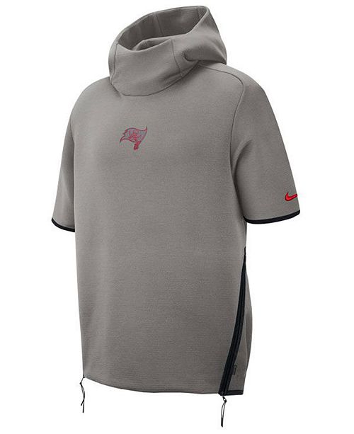Men S Tampa Bay Buccaneers Player Repel Short Sleeve Hoodie