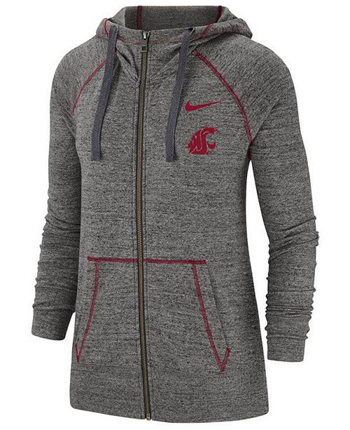Nike Women S Washington State Cougars Gym Vintage Full Zip Jacket Reviews Sports Fan Shop By Lids Men Macy S