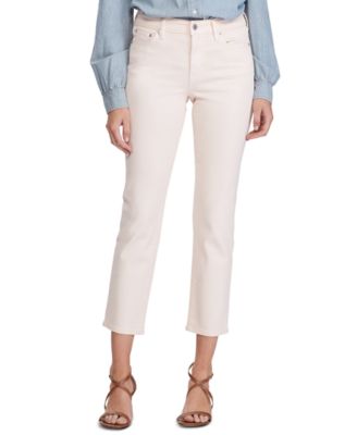 lauren ralph lauren petite premier straight ankle jeans