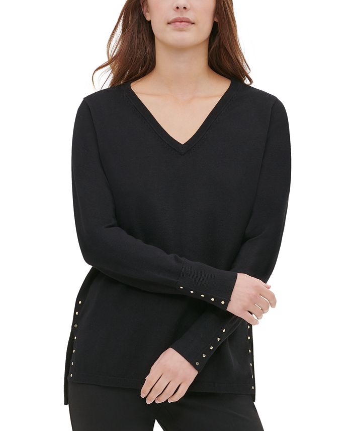 calvin klein sweater vest jennie