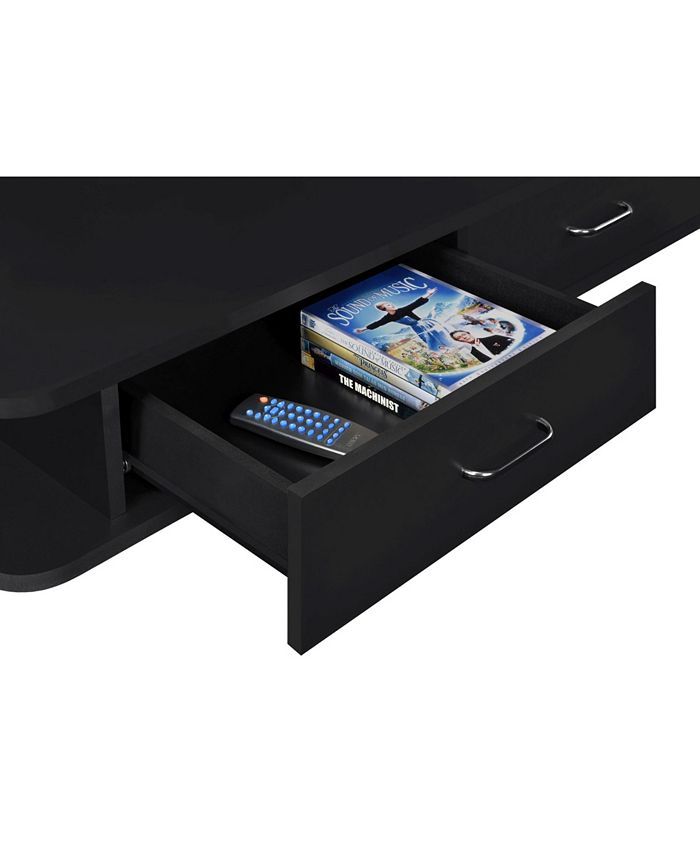 Ameriwood Home Galaxy TV Stand with Mount and Drawers for TVs up to 70