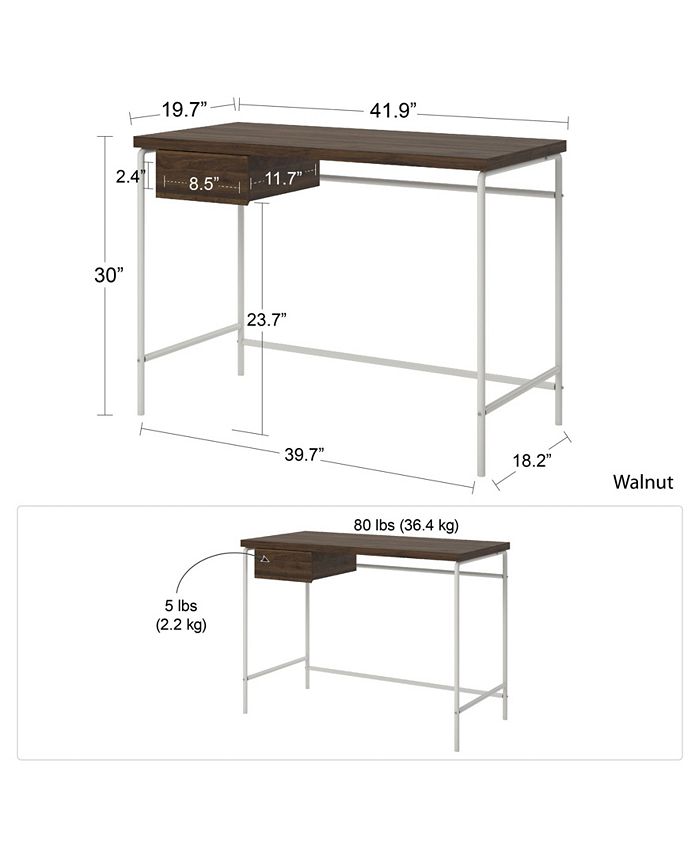 Novogratz Collection Novogratz Webster Computer Desk - Macy's