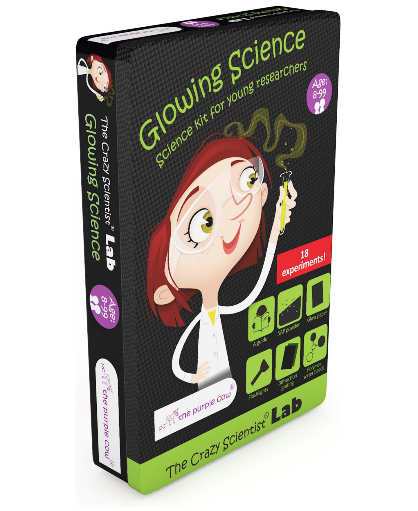 Детские игрушки The Purple Cow the Crazy Scientist Lab - Glowing Science — фото 1