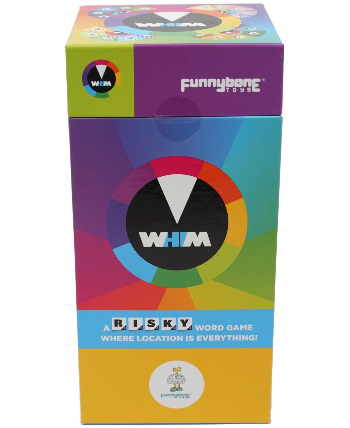 Детская карточная игра Funnybone Toys Whim Fast-Paced Word Card Game, Ages 8+ — фото 1
