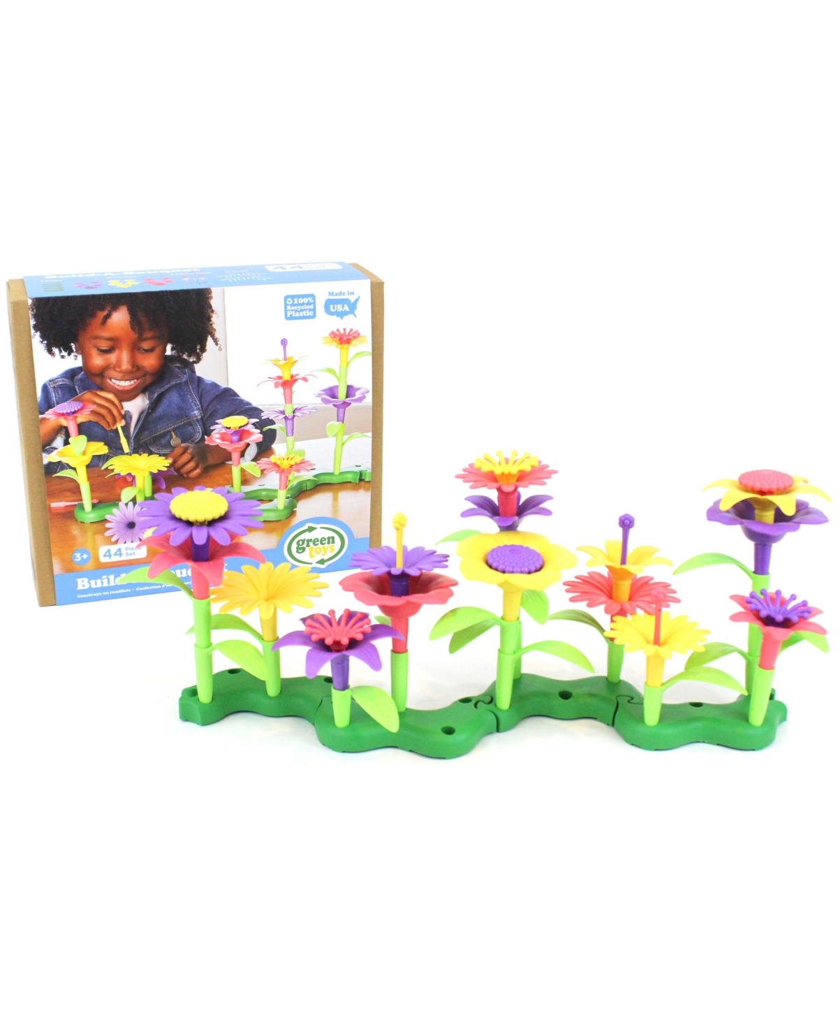 Green Toys Build-a-bouquet In Multi