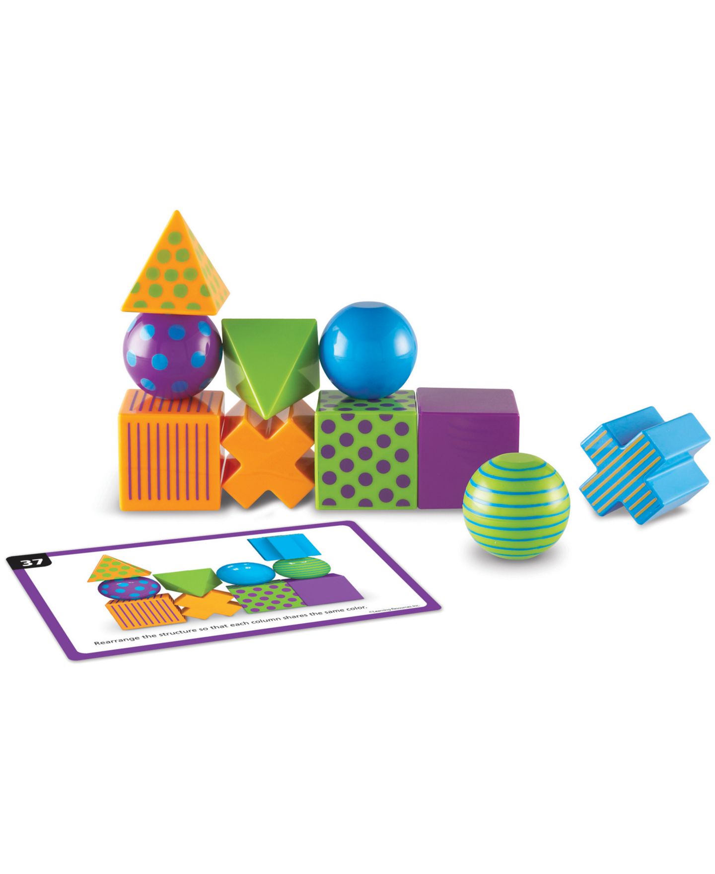 Детские игрушки Areyougame Mental Blox Critical Thinking 20-Piece Game, Ages 5+ — фото 5