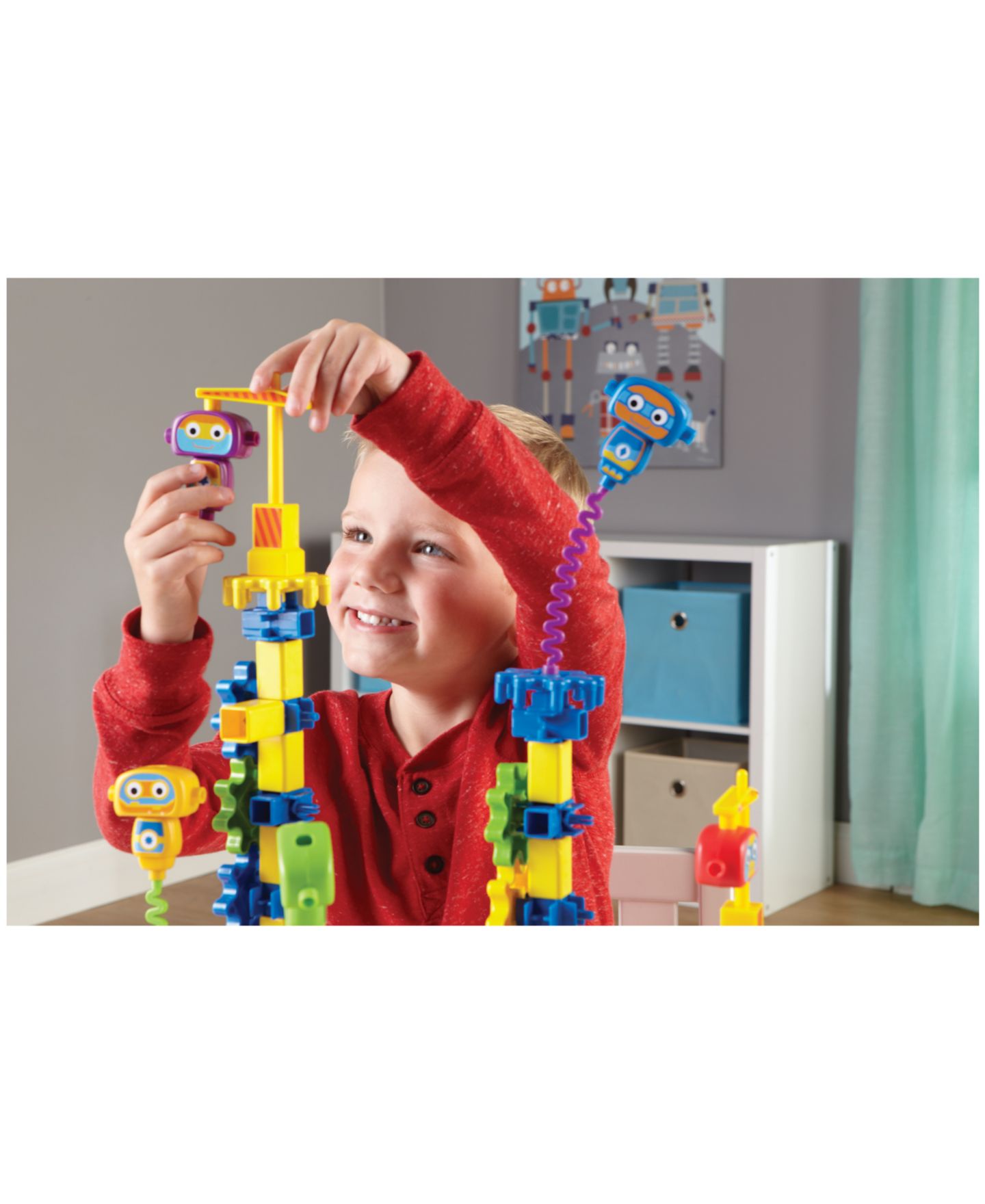Детский конструктор Areyougame Robot Factory Gears! Gears! Gears! Building Set, Ages 4+ — фото 4