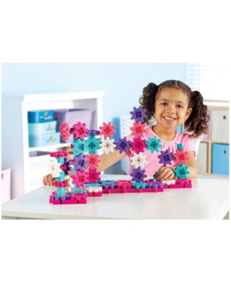 Gears Gears Gears - 100-Piece Deluxe Pink Building Set