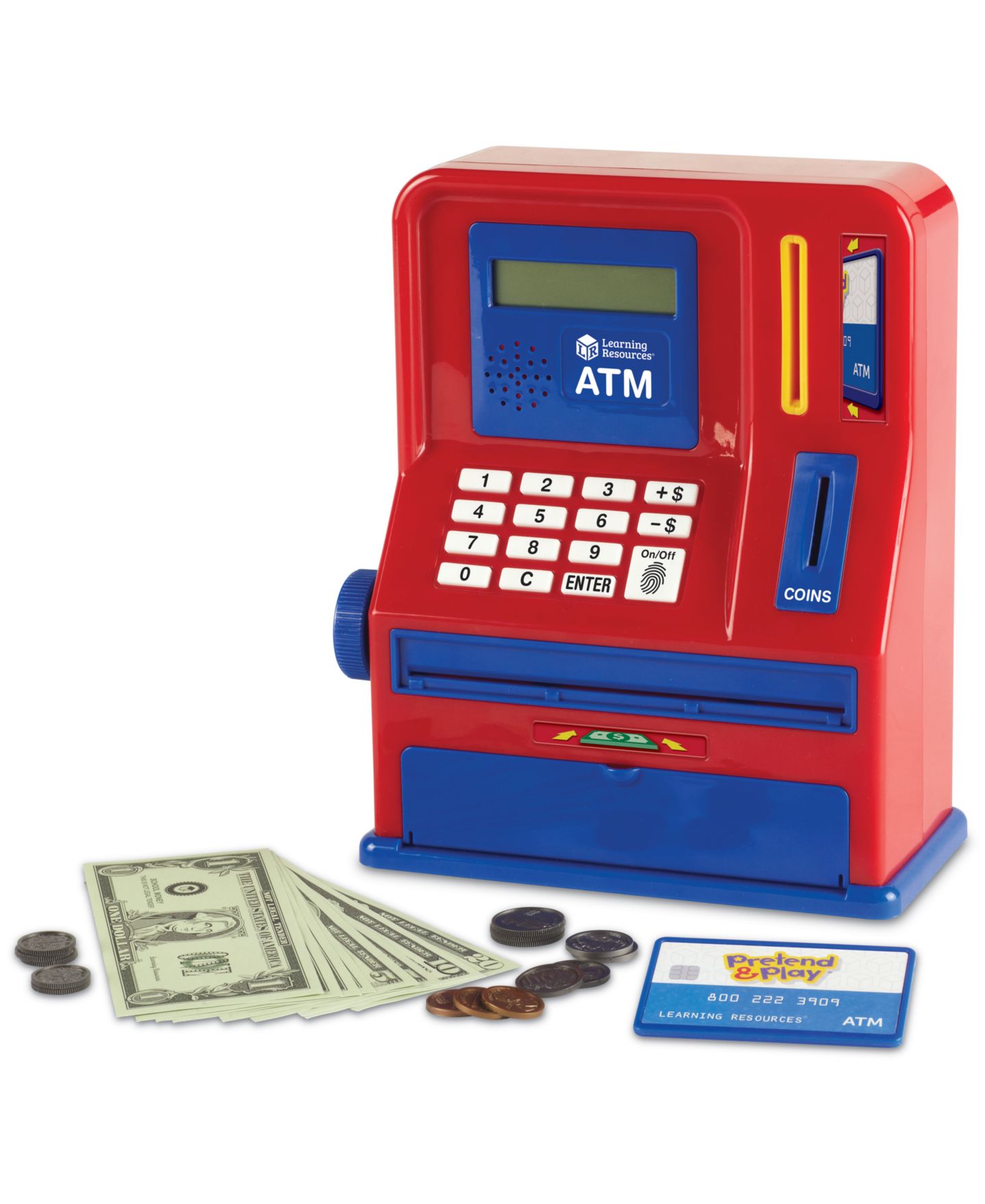 Детская игрушка Areyougame Pretend & Play Electronic Teaching ATM Bank, Ages 3+ — фото 7