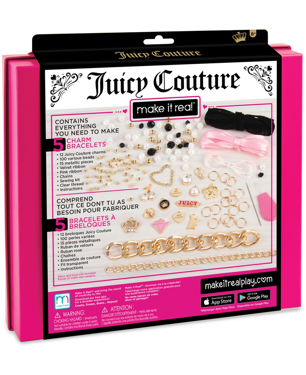Make It Real Juicy Couture Chains Charms In No Color