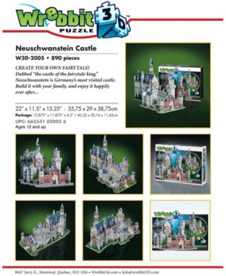 Neuschwanstein Castle 3D Puzzle- 890 Pieces