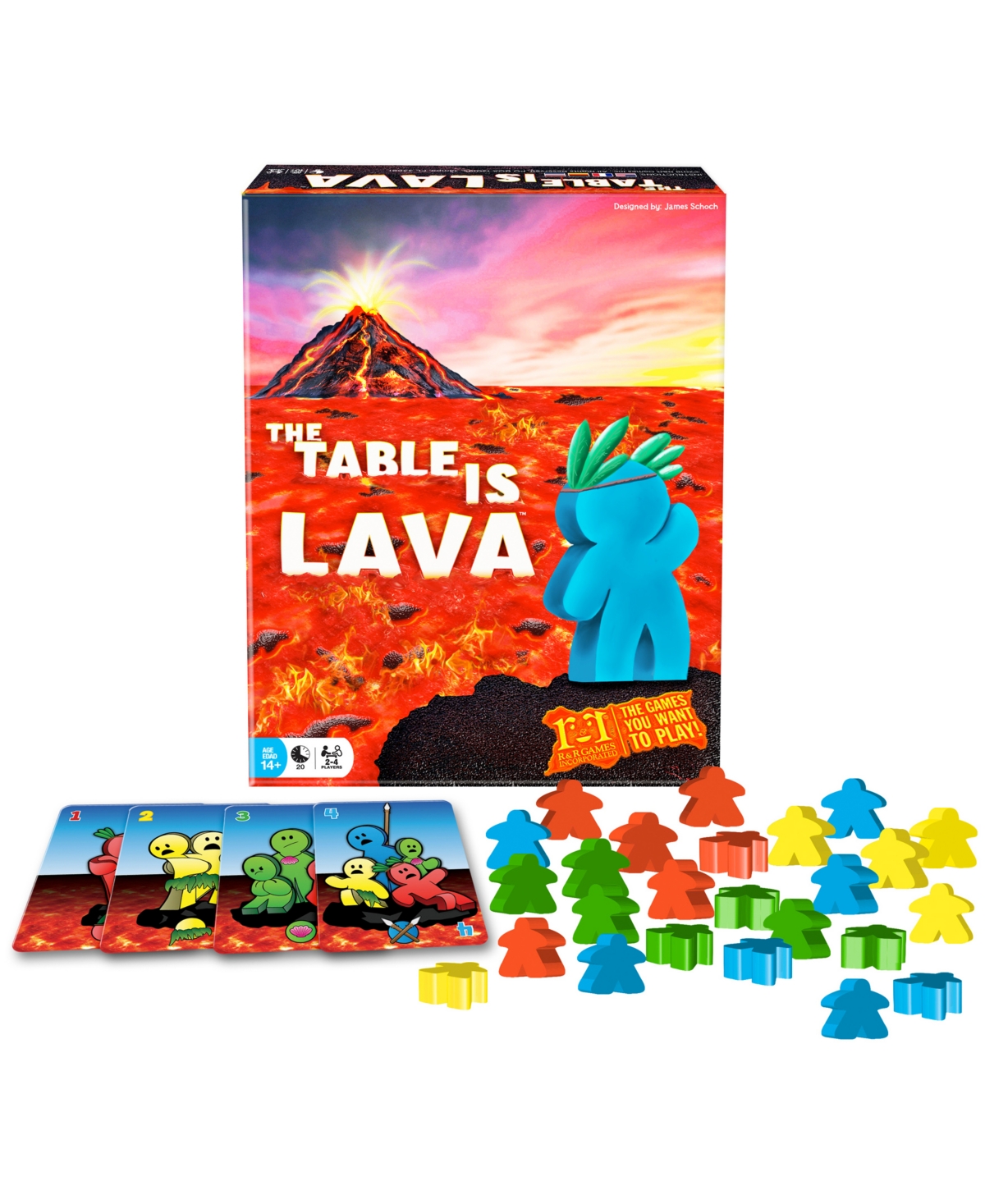 R & R Games The Table Is Lava In No Color