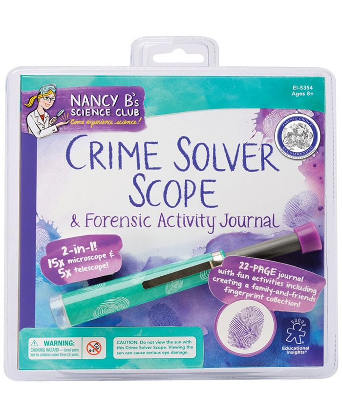 Educational insights nancy b's science best sale club microscope and activity journal