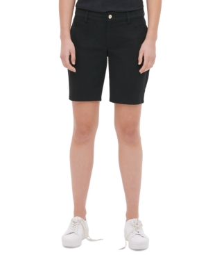 Calvin Klein Bermuda Shorts In Black