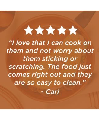 Glide Copper Ceramic 12-pc. Cookware Set