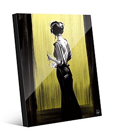 Women in Black on Canary from Back Acrylic Wall Art Print Collection
