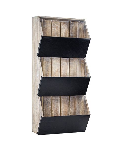 Crystal Art Gallery American Art Decor Rustic 3 Pocket Wall