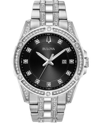 Bulova - Men's Stainless Steel Bracelet Watch 42mm
