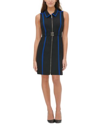 tommy hilfiger zip front dress