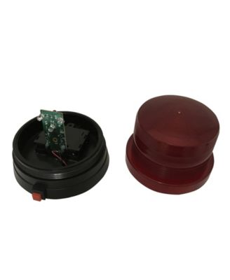 Creative Motion Battery-Operated Red Police Beacon Light with Flashing Bright LEDs