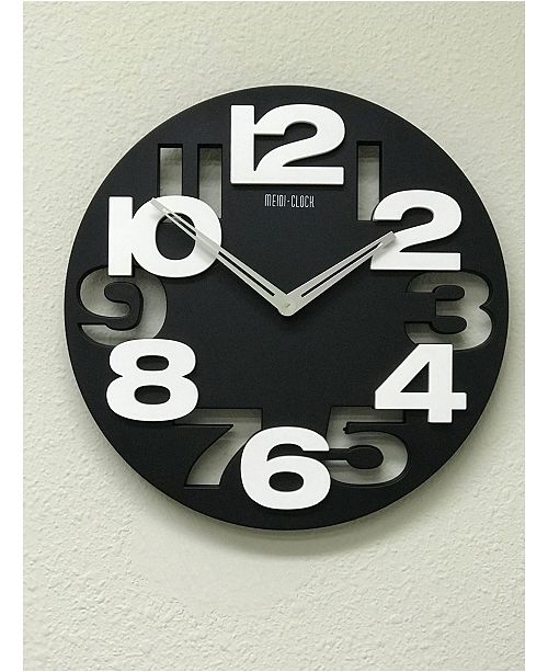 Creative Motion 3d Numbers Cut Out And Raise Round Clock Reviews