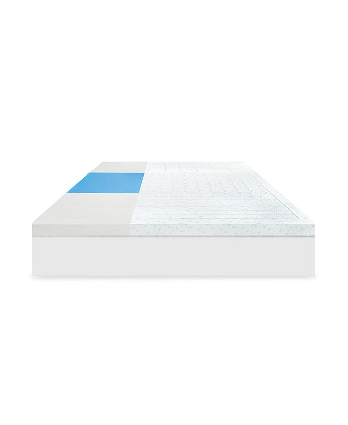 Smart Zone 3Inch Quilted Memory Foam Mattress Topper Full