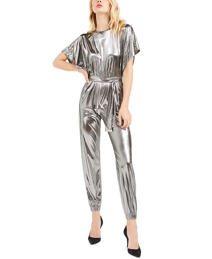 Michael kors online metallic jumpsuit