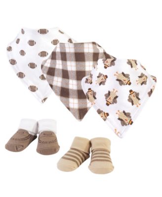 Cotton Bib and Sock Set