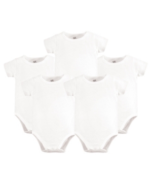 Touched By Nature Baby Girl Organic Cotton Bodysuit 5-Pack