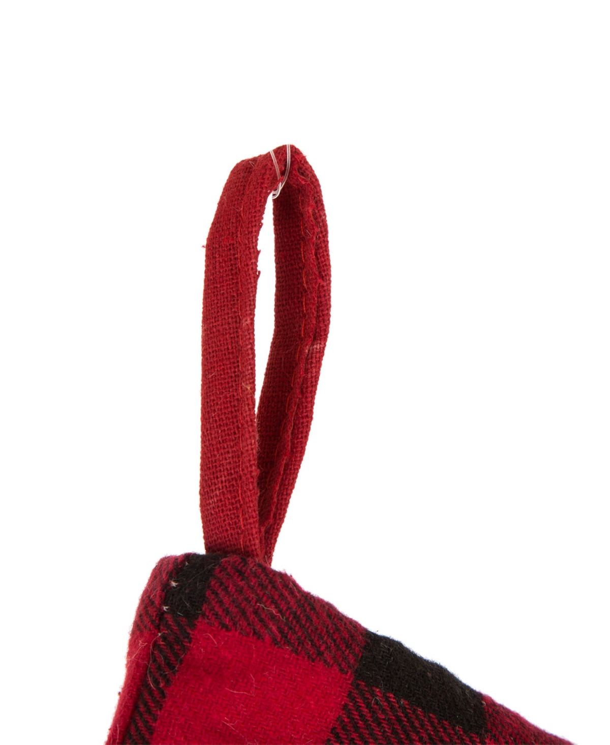 Glitzhome Led Embroidered Linen Christmas Stocking - Cat