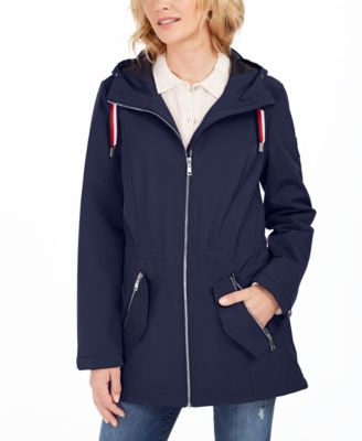 Hooded Water-Resistant Anorak Jacket
