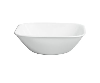 Square Round Pure White Dip & Condiment Bowl