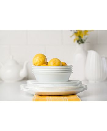 Corelle - White 18-Piece Dinnerware Set