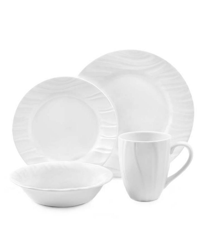 Corelle Boutique Swept Embossed 40Piece Set, Service for 8 Macy's