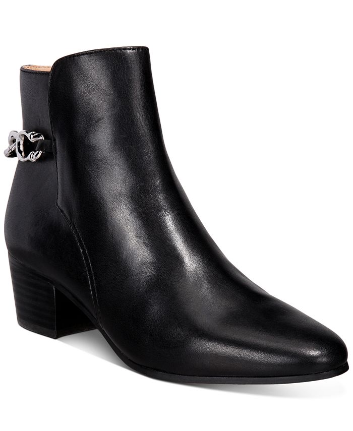 Coach booties macy's deals