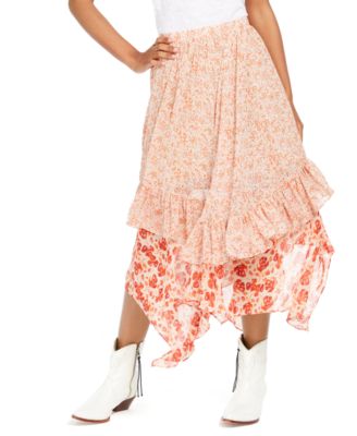 free people layered skirt