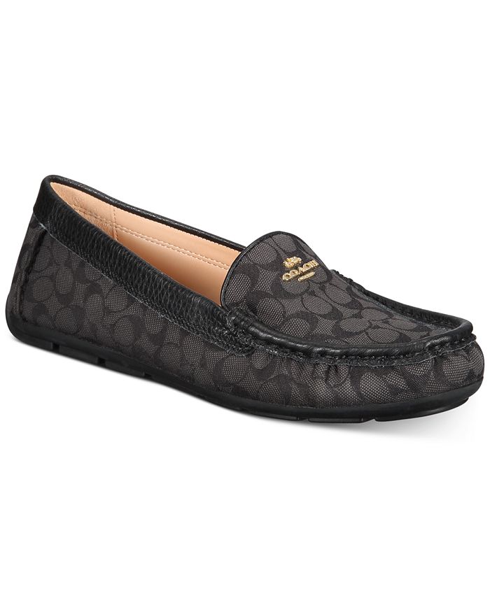 coach marley driver loafers blue