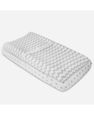 Waterproof Changing Pad Cover Set | Cradle Sheet Set 100% Cotton Jersey