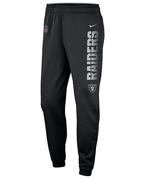 Nike Men S Oakland Raiders Therma Pants Reviews Sports Fan