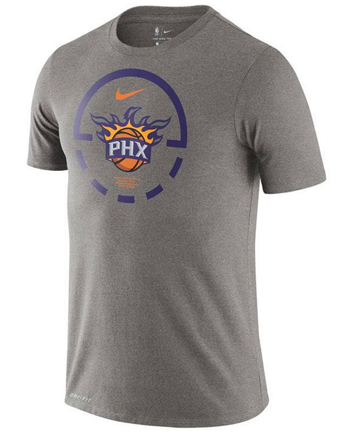 Nike Men's Phoenix Suns Courtlines Dri-FIT T-Shirt - Macy's