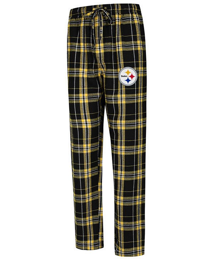Concepts Sport Men's Pittsburgh Steelers Hillstone Flannel Pants Macy's