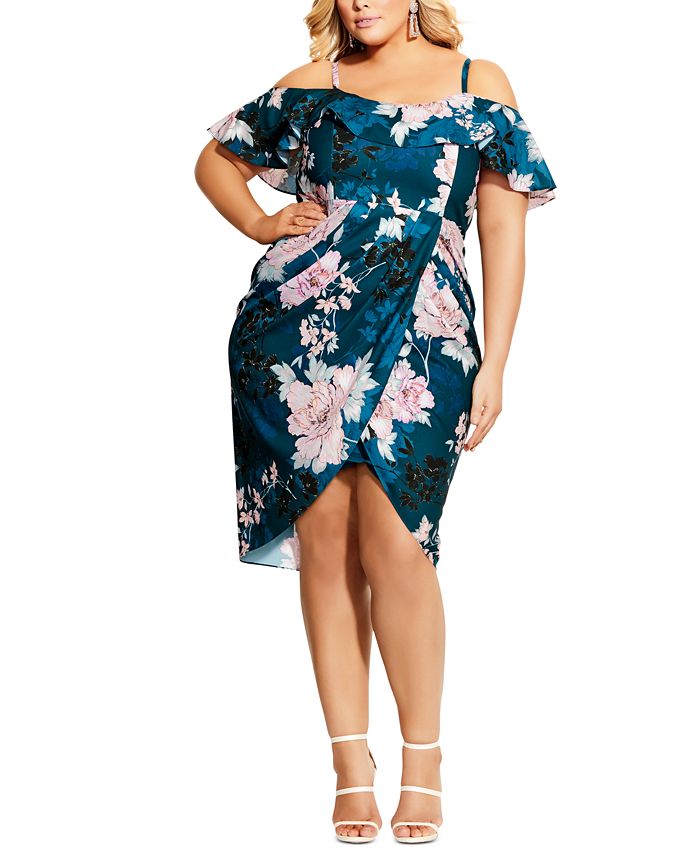 City chic jade bloom dress online