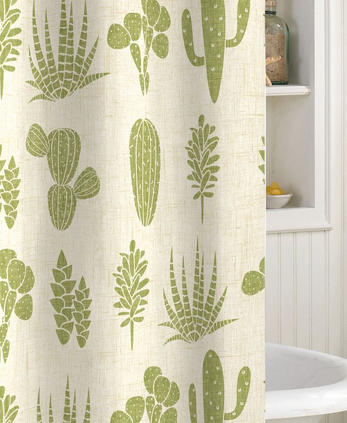 Destinations Cactus Shower Curtain Macy's